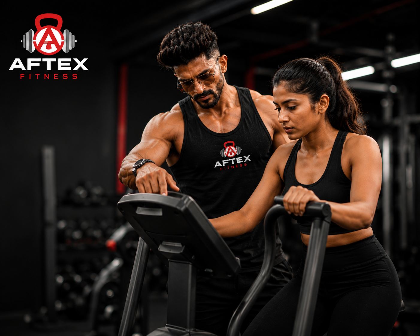 Aftex Fitness coach guiding fat loss and fitness training